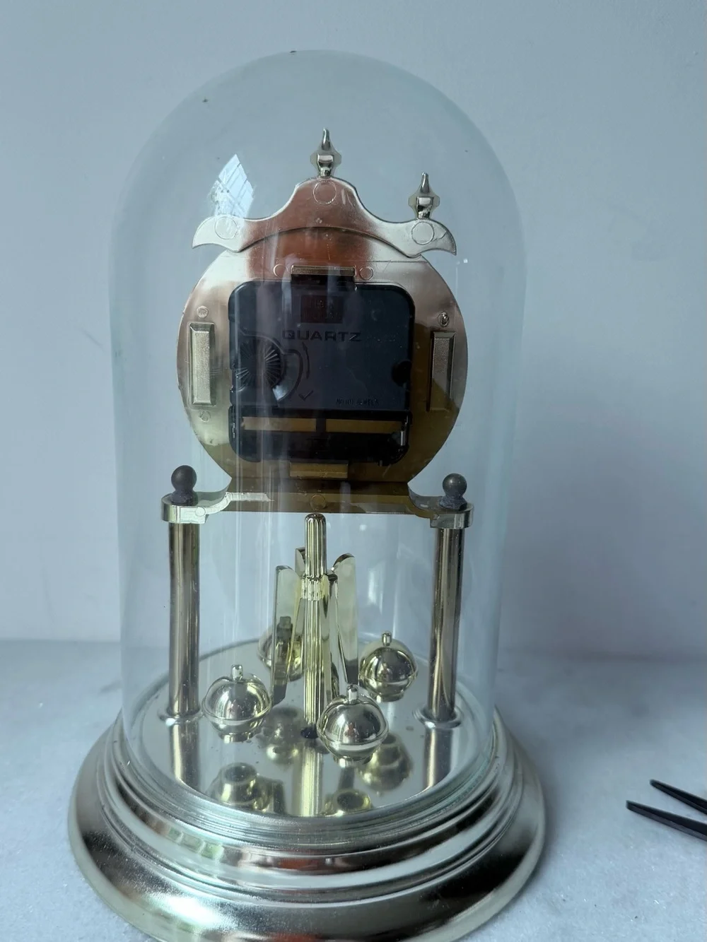 vintage Elgin American quartz anniversary clock
